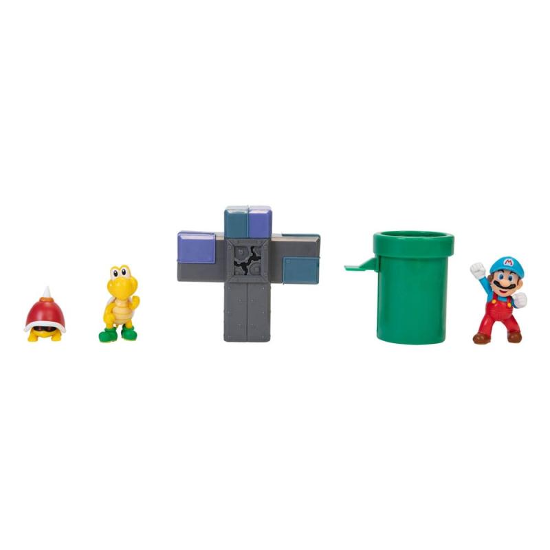 World of Nintendo Super Mario Diorama Set Underground