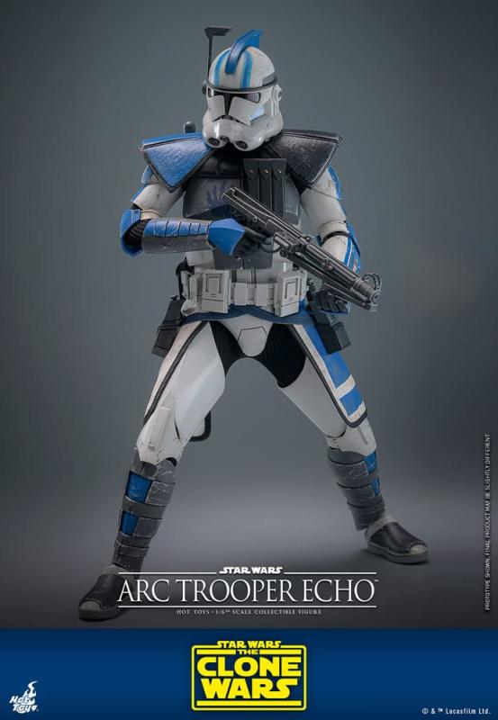 Star Wars: The Clone Wars Action Figure 1/6 Arc Trooper Echo 30 cm