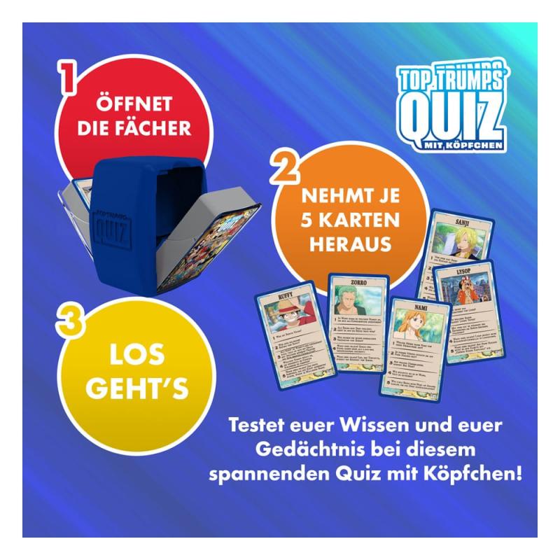 One Piece Card Game Top Trumps Quiz *German Version*