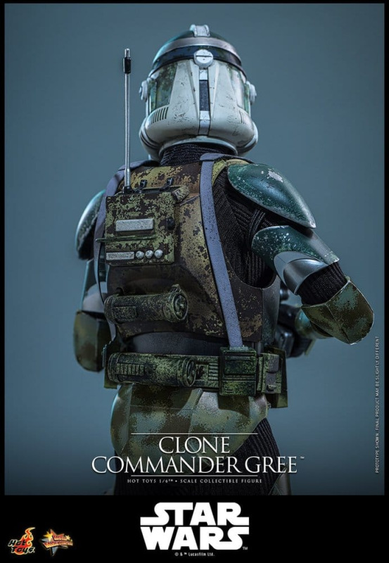 Star Wars Movie Masterpiece Action Figure 1/6 Clone Commander Gree 30 cm 10