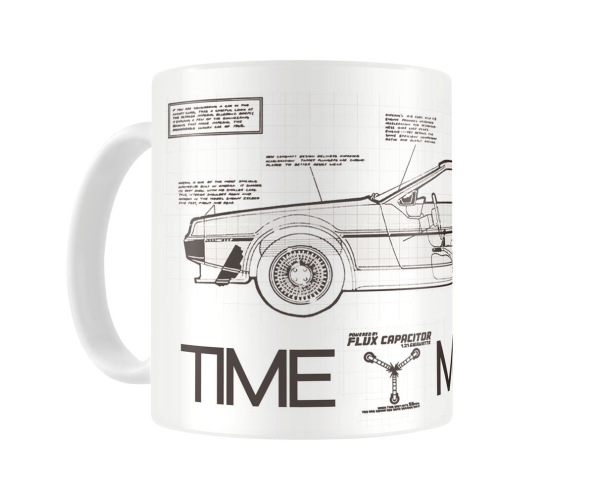 Back to the Future Mug Time Machine 2