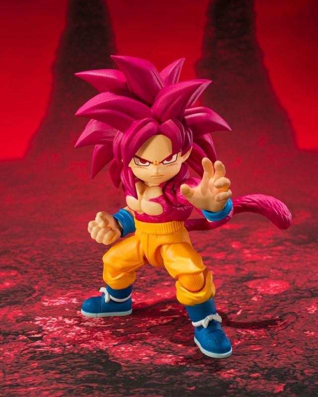 Dragon Ball Daima S.H.Figuarts Action Figure Super Saiyan Level 3 Vegeta (mini) 8 cm 1