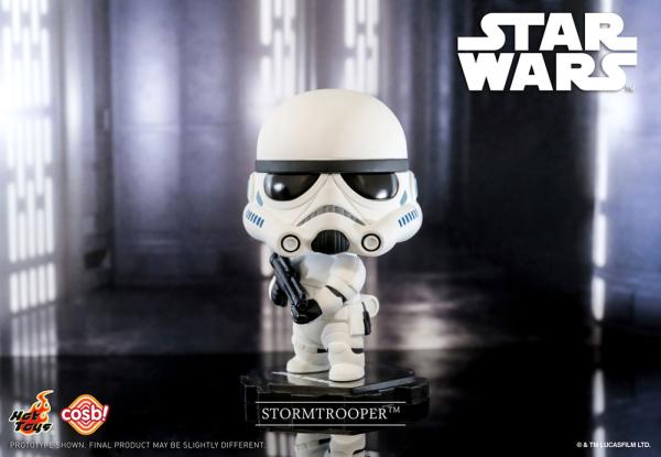 Star Wars: Stormtrooper 8 cm Cosbi Mini Figure - Hot Toys
