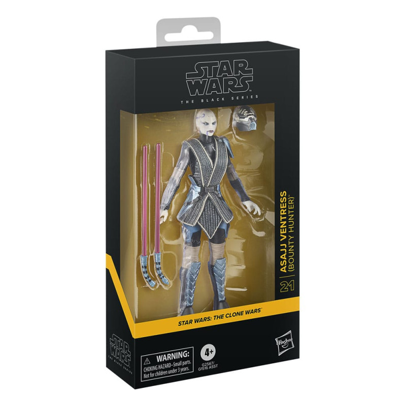 Star Wars: The Clone Wars Black Series Action Figure Asajj Ventress (Bounty Hunter) 15 cm 2