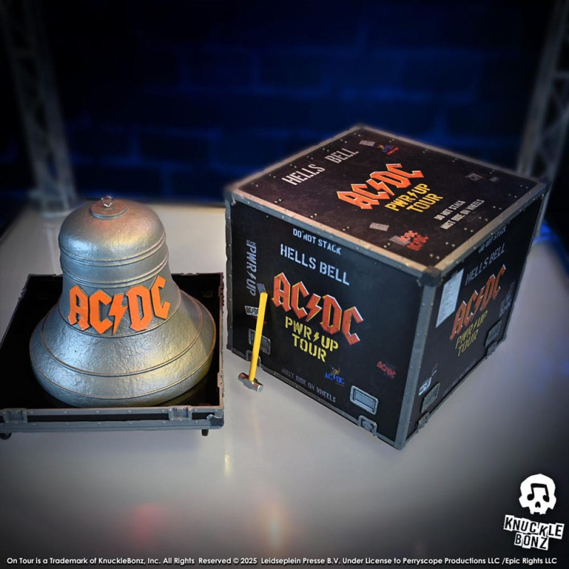 AC/DC Rock Ikonz On Tour Statue PWR UP Tour Hells Bell 13
