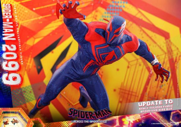 Spider-Man: Across the Spider-Verse Movie Masterpiece Action Figure 1/6 Spider-Man 2099 33 cm 4