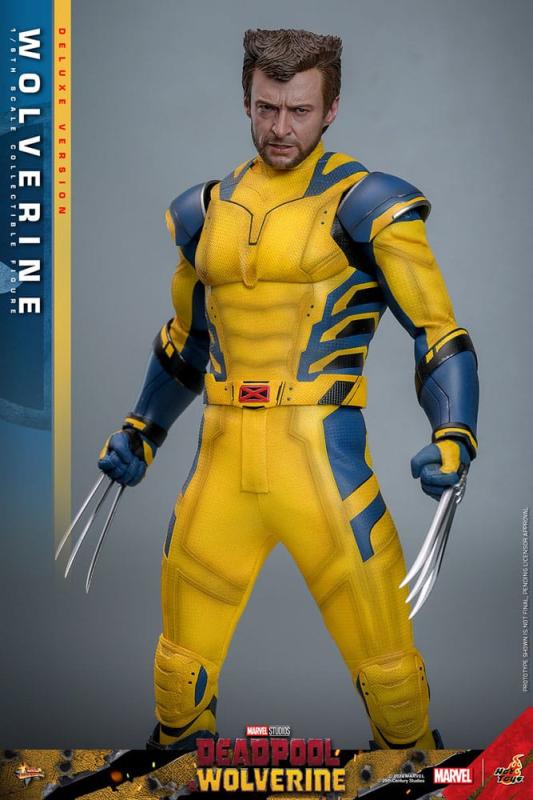 Deadpool & Wolverine Movie Masterpiece Action Figure 1/6 Wolverine (Deluxe Version) 31 cm 11