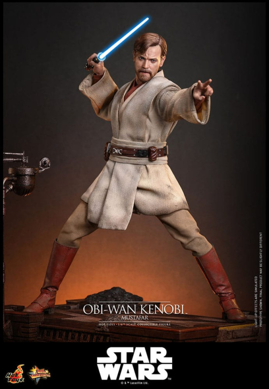 Star Wars: Episode III - Revenge of the Sith Movie Masterpiece Action Figure 1/6 Obi-Wan Kenobi (Mus 2