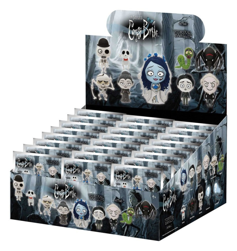 Corpse Bride 3D PVC Bag Clips Series 1 Blind Bag Display (24) 2