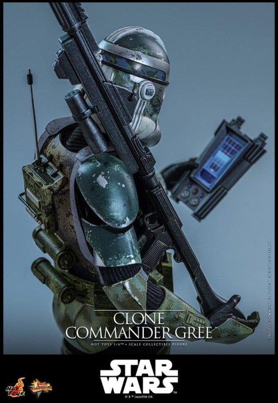 Star Wars Movie Masterpiece Action Figure 1/6 Clone Commander Gree 30 cm 3