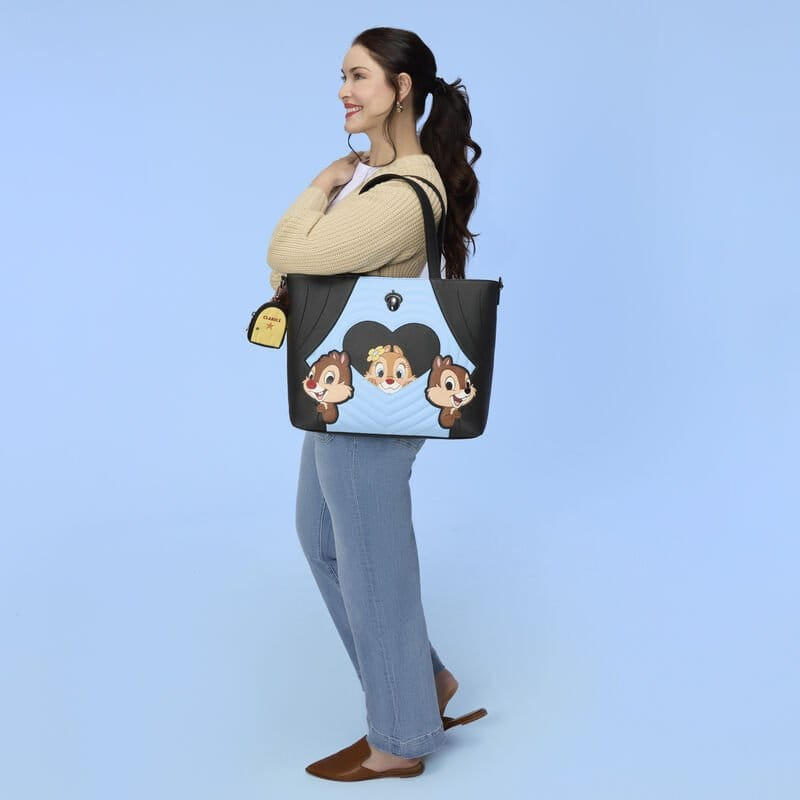 Chip 'n Dale: Rescue Rangers by Loungefly Tote Bag with Coin Purse Two Chips & a Miss 2