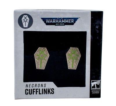 Warhammer 40,000 Cufflinks Necrons 2