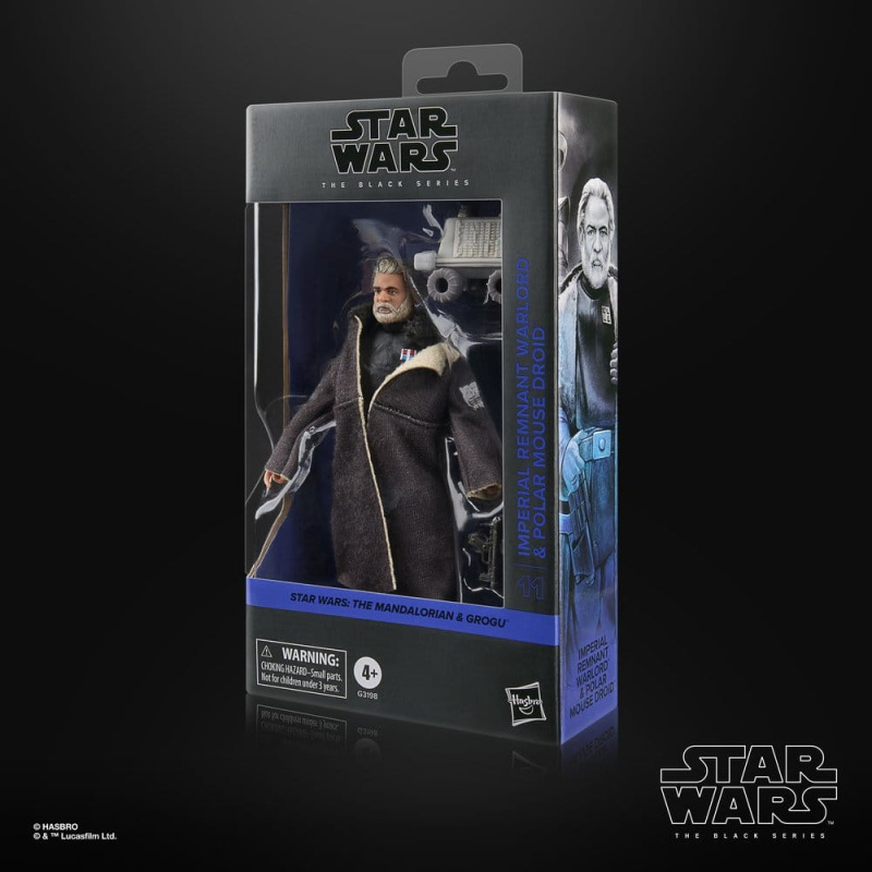 Star Wars: The Mandalorian & Grogu Black Series Action Figure Imperial Remnant Warlord & Polar Mouse 5