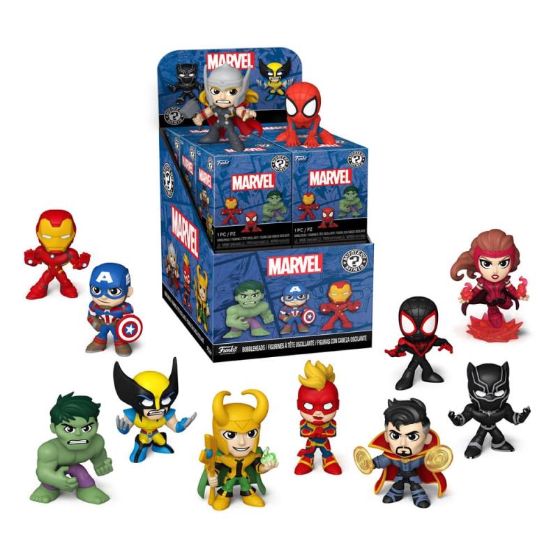 Marvel Mini Figures New Classics 5 cm Display (12)