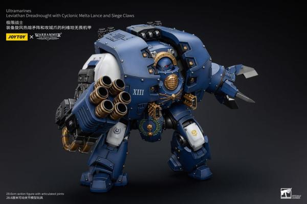 Warhammer The Horus Heresy Action Figure 1/18 Ultramarines Leviathan Dreadnought with Cyclonic Melta