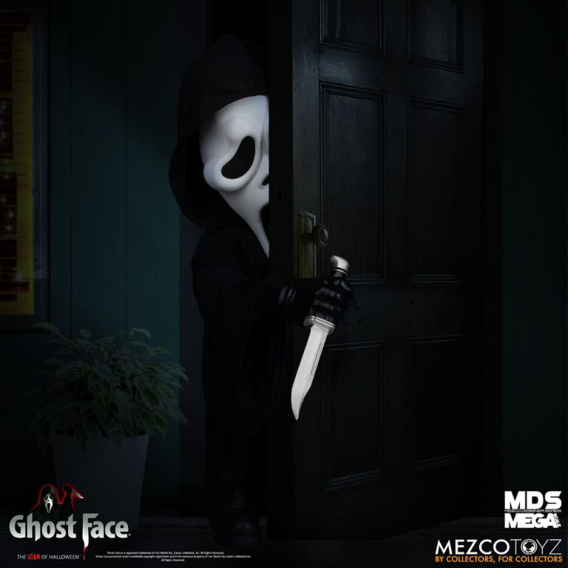 Ghost Face MDS Mega Scale Plush Doll Ghost Face 38 cm 8