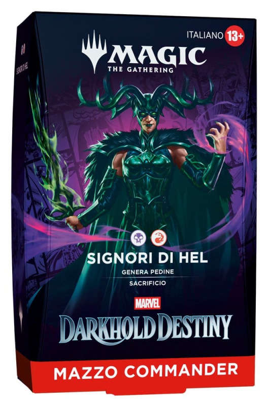 Magic the Gathering Marvel: Destino del Darkhold Commander Decks Case (4) italian 4
