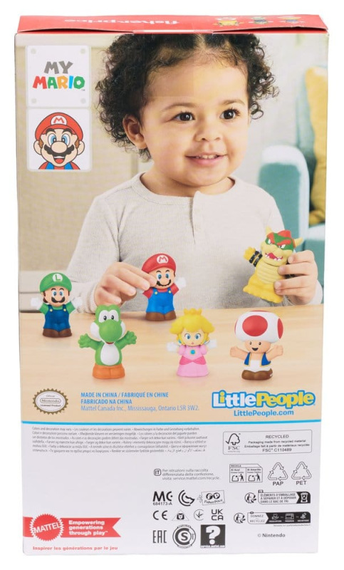 My Mario Little People Collector Mini Figure 6-Pack 7 cm 2
