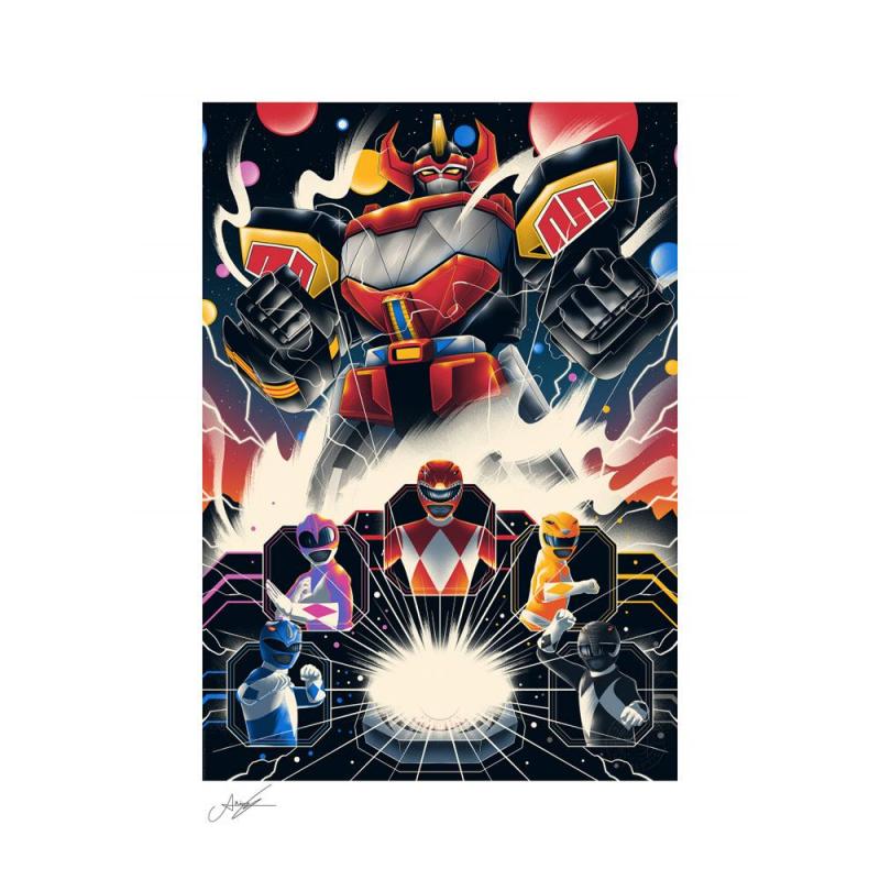 Power Rangers: Mighty Morphin Power Rangers! 46 x 61 cm Art Print - Sideshow Collectibles