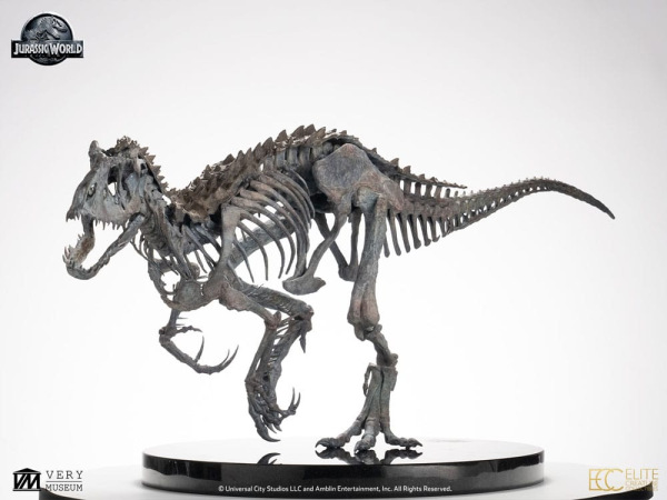 Jurassic World ECC Elite Creature Line Statue 1/12 Indominus Rex Skeleton Bronze 35 cm 2