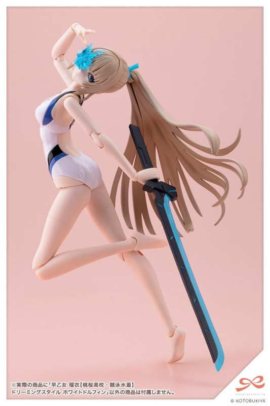 Sousaishojoteien Plastic Model 1/10 Rui Saotome Touou High School Competitive Swimsuit Dreaming Styl 13