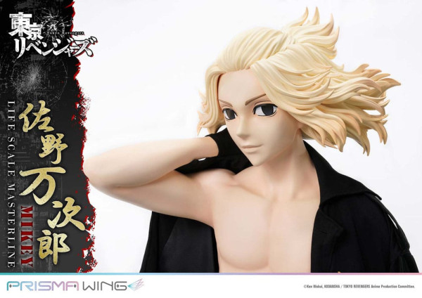 Tokyo Revengers Life Scale Masterline Series Statue Manjiro Sano 169 cm 13