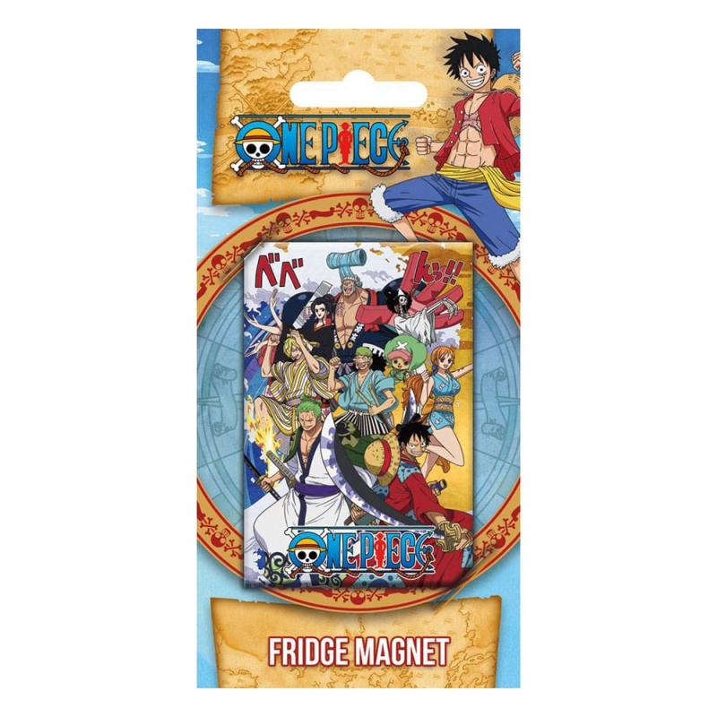 One Piece Fridge Magnet Making Waves in Wano