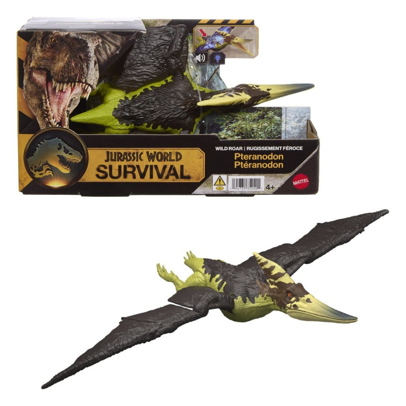 Jurassic World: Survival Action Figure Wild Roar Pteranodon 1