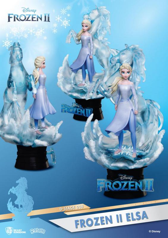 Frozen 2: Elsa 15 cm D-Stage PVC Diorama - Beast Kingdom Toys