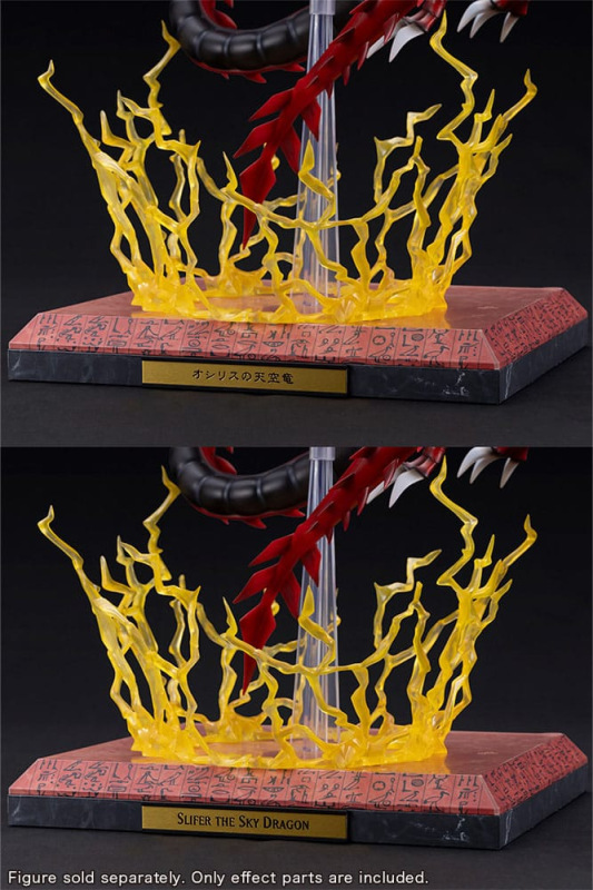 Yu-Gi-Oh! PVC Statue Accessories Slifer the Sky Dragon Egyptian God Expansion Parts Set 9