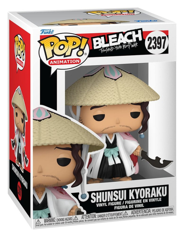 Bleach POP! Animation Vinyl Figure Shunsui 9 cm 1