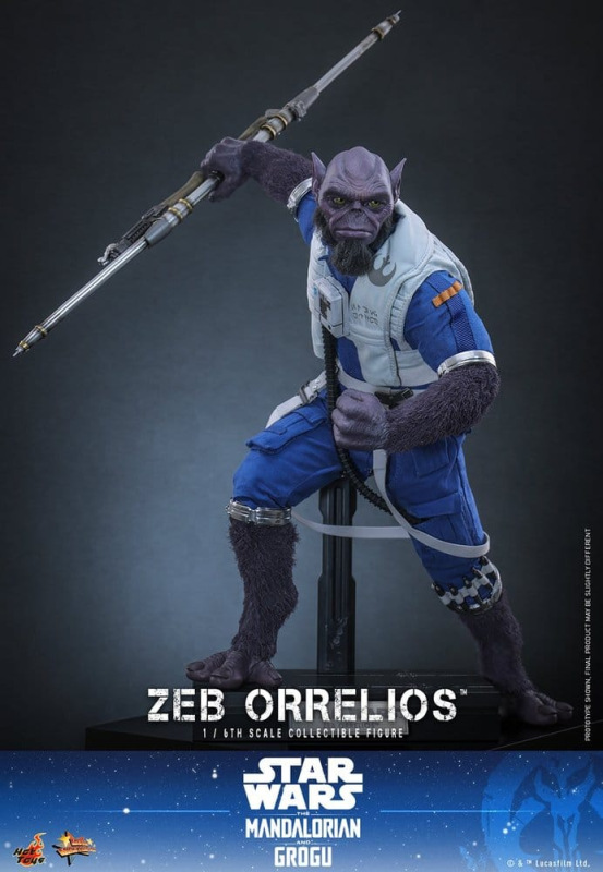 Star Wars Movie Masterpiece Action Figure 1/6 Zeb Orrelios 33 cm 10