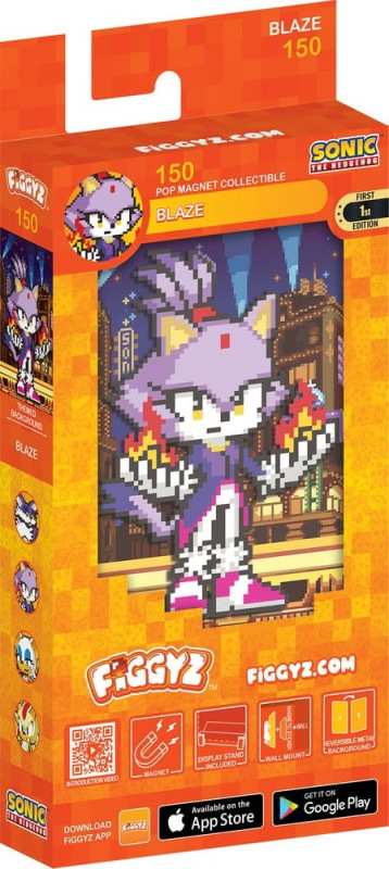 Sonic the Hedgehog (Modern) FiGGYZ Magnet Collectible Blaze the Cat 11 cm 1