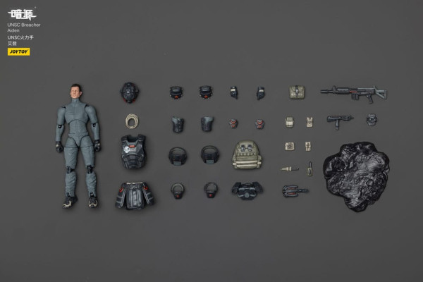 UNSC Dark Source Action Figur Breacher Aiden 7 cm 9
