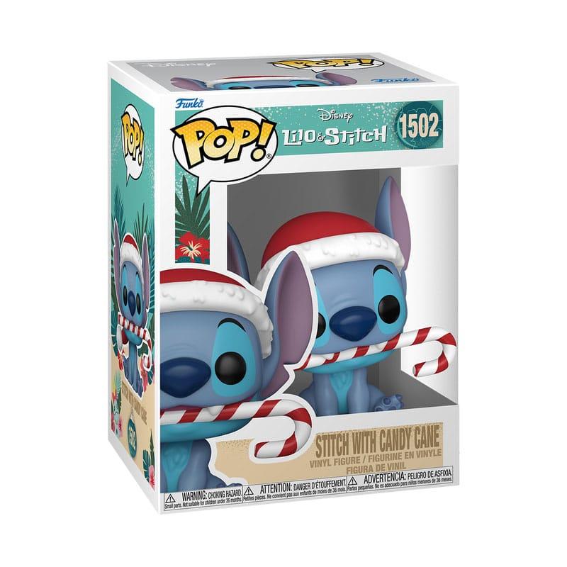 Disney POP! Vinyl Figure Holiday Stitch w/CC 9 cm 1