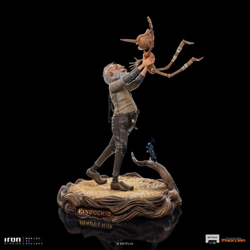 Pinocchio: Gepeto & Pinocchio 1/10 Art Scale Statue - Iron Studios