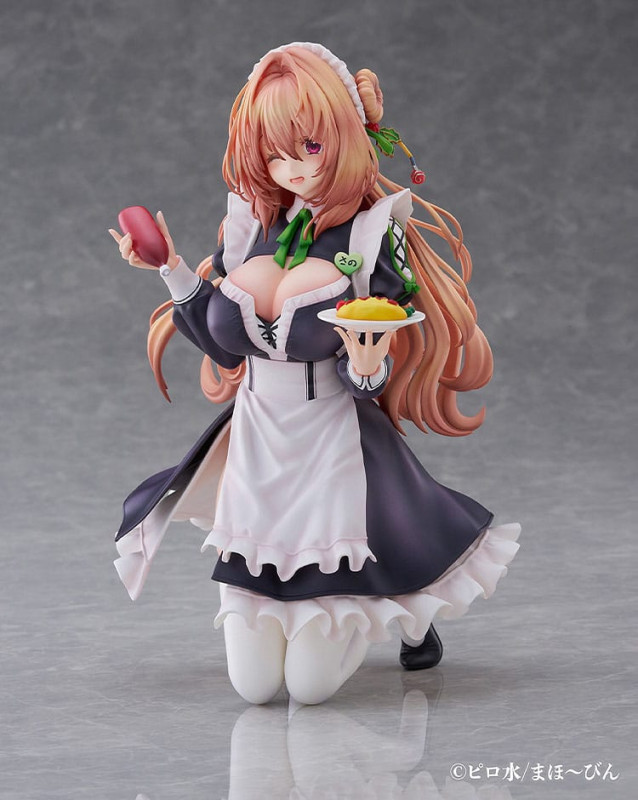 Hanikami Kanojo PVC Statue 1/6 Maid Maison Hanikami Kanojo Sano Hiiragi 20 cm 2