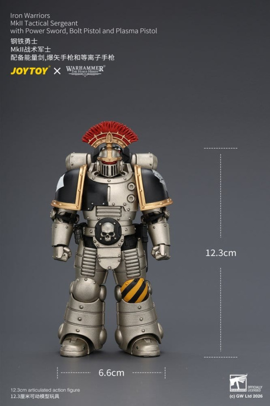 Warhammer The Horus Heresy Action Figure Iron Warriors MkII Tactical Sergeant 12 cm 13