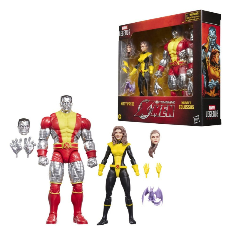 Astonishing X-Men Marvel Legends Action Figure 2-Pack Kitty Pryde & Marvel's Colossus 15 cm 1