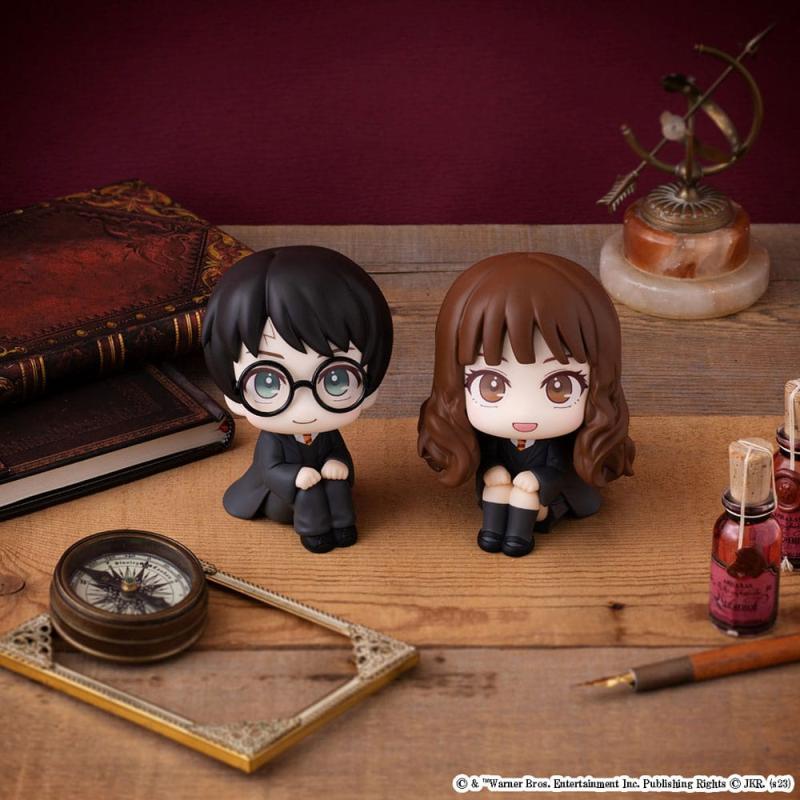 Harry Potter Look Up PVC Statue Hermione & Harry 11 cm