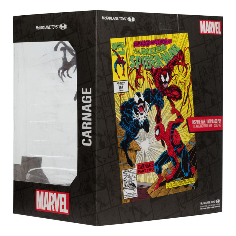 Marvel Collection PVC Statue 1/10 Carnage (The Amazing Spider-Man #362) 18 cm 6