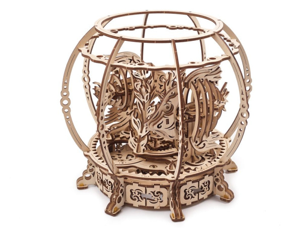 Ugears 3D Wooden Puzzle Mechanical Aquarium