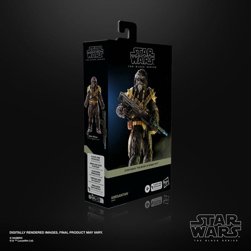 Star Wars: The Book of Boba Fett Black Series Deluxe Action Figure Krrsantan 15 cm