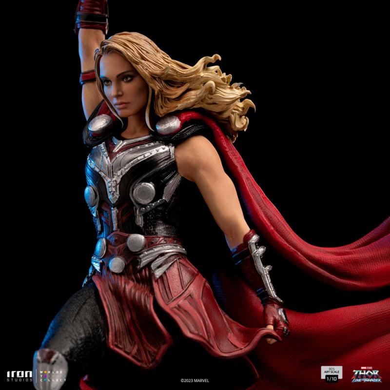 Thor Love and Thunder: Mighty Thor Jane Foster 1/10 BDS Art Scale Statue - Iron Studios