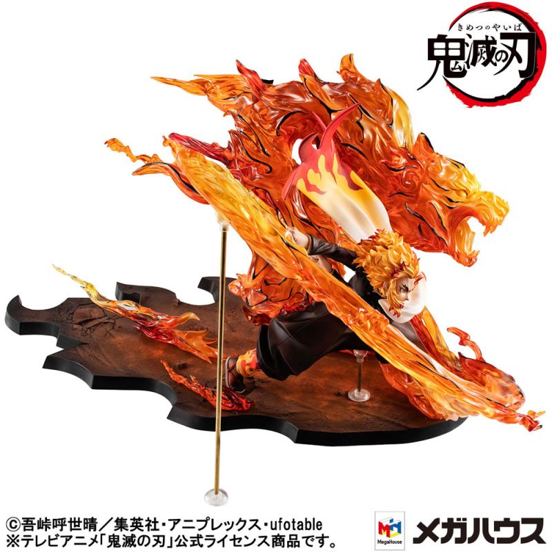 Demon slayer: Kimetsu no Yaiba Kyojuro Precious G.E.M. Series 1/8 PVC Statue Rengoku Flame Breathing