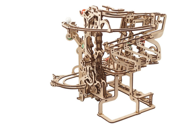 Ugears 3D Wooden Puzzle Marble Run Chain Hoist 14