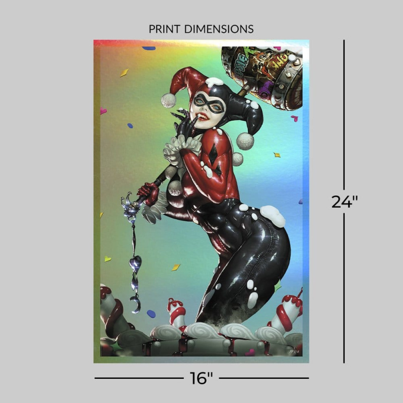 DC Comics Fine Art Print Harley Quinn (Exclusive Edition) 41 x 61 cm - unframed 2