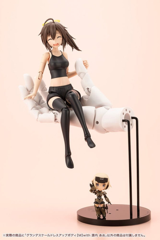 Sousai Shojo Teien Accessory Set for Action Figures Grande Scale Dress Up Body Size M with Ao Gennai 12