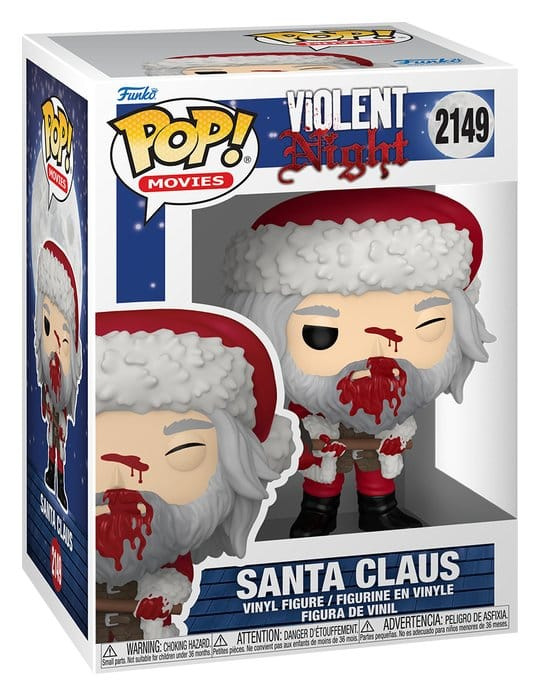 Violent Night POP! Movies Vinyl Figure Santa Claus 9 cm 1