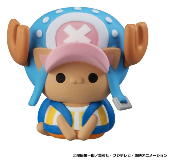 One Piece Mega Cat Project Mini Figures NyanPieceNyan! I'm gonna be king of Paw-rates!! Blind Box As 4